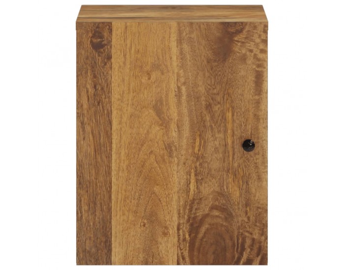 Sonata H Стенен шкаф за баня 38x33x48 см масивно мангово дърво