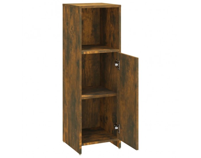 Sonata H Шкаф за баня, опушен дъб, 30x30x95 см, инженерно дърво