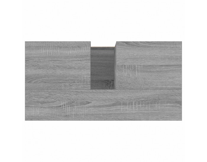 Sonata H Шкаф за баня, сив сонома, 60x33x61 см, инженерно дърво