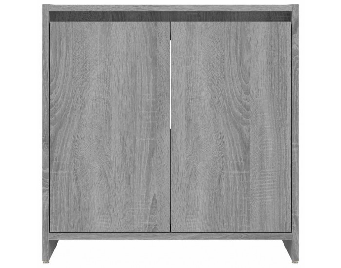 Sonata H Шкаф за баня, сив сонома, 60x33x61 см, инженерно дърво