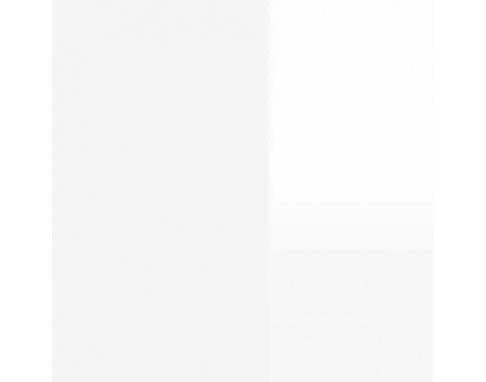 Sonata H Шкаф за баня, бял гланц, 58x33x60 см, инженерно дърво