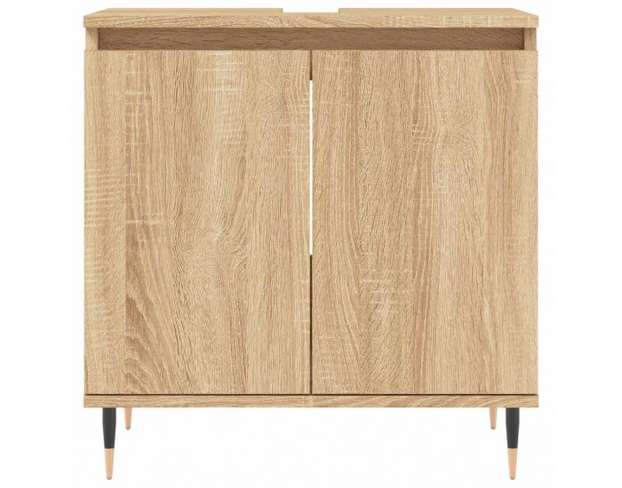 Sonata H Шкаф за баня, сонома дъб, 58x33x60 см, инженерно дърво