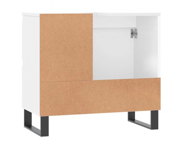 Sonata H Шкаф за баня, бял, 65x33x60 см, инженерно дърво