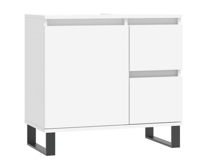 Sonata H Шкаф за баня, бял, 65x33x60 см, инженерно дърво