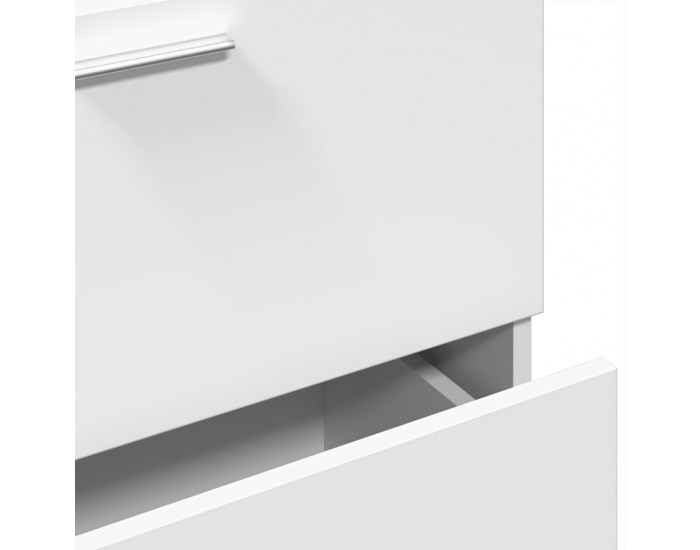 Sonata H Долен шкаф за мивка, бял, 59x37x59 см, инженерно дърво