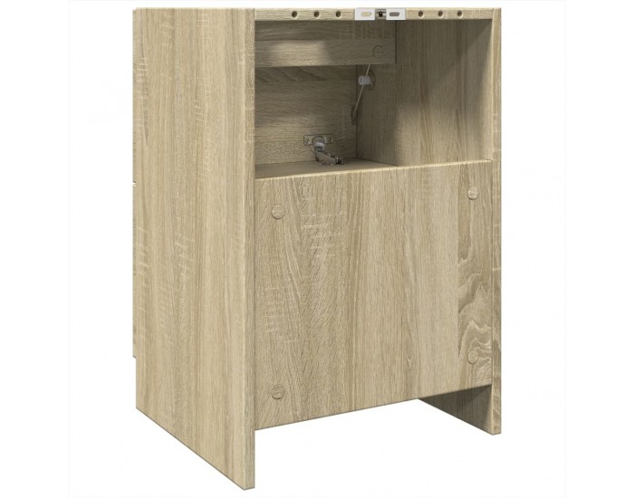 Sonata H Долен шкаф за мивка, дъб сонома, 40x37x59 см, инженерно дърво