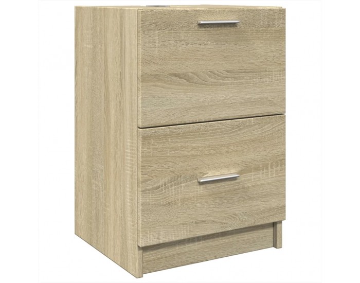 Sonata H Долен шкаф за мивка, дъб сонома, 40x37x59 см, инженерно дърво