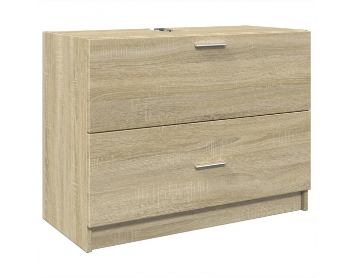 Sonata H Долен шкаф за мивка, дъб сонома, 78x37x59 см, инженерно дърво