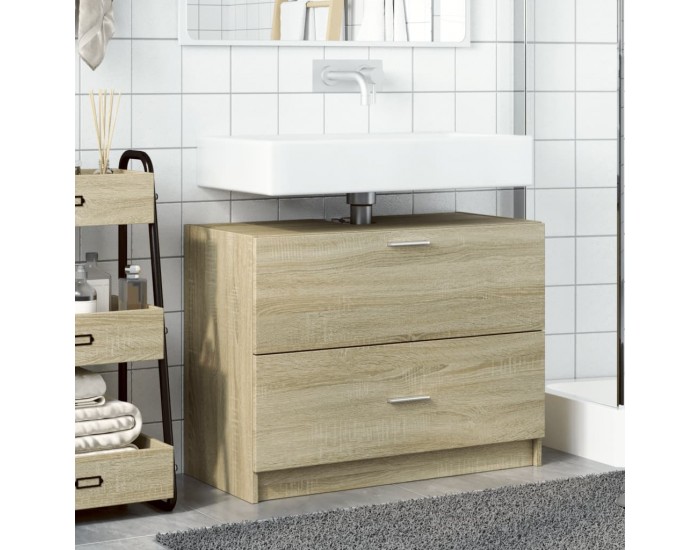 Sonata H Долен шкаф за мивка, дъб сонома, 78x37x59 см, инженерно дърво