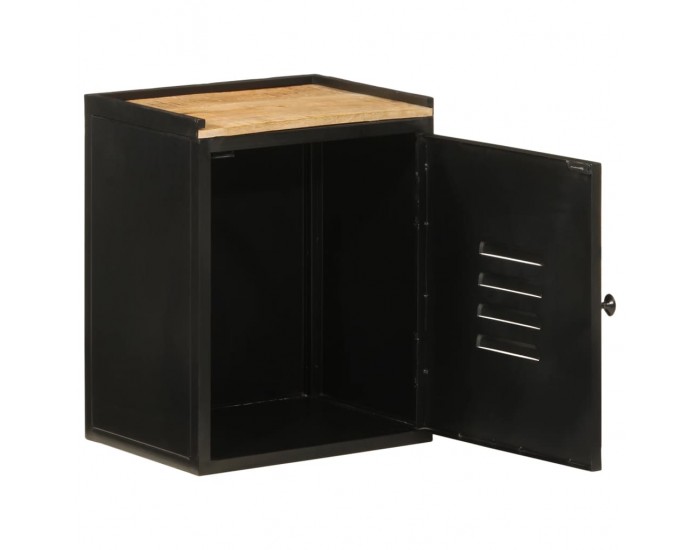 Sonata H Шкаф за баня 40x30x50 см масивно мангово дърво