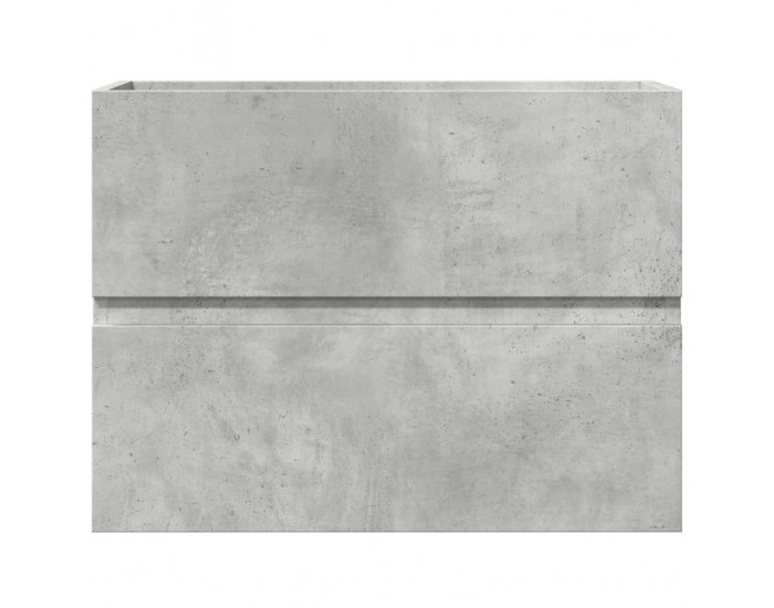 Sonata H Шкаф за баня, бетонно сив, 60x38,5x45 см, инженерно дърво