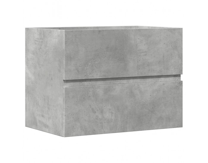 Sonata H Шкаф за баня, бетонно сив, 60x38,5x45 см, инженерно дърво