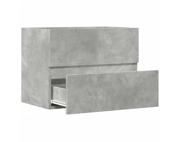 Sonata H Шкаф за баня, бетонно сив, 60x38,5x45 см, инженерно дърво