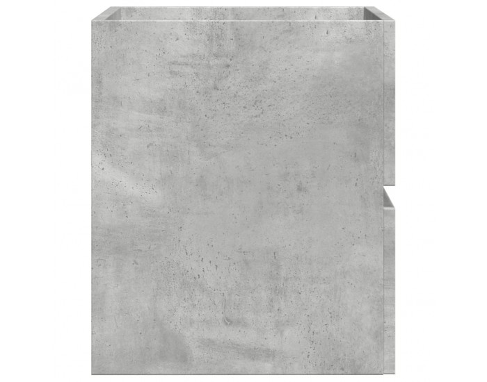 Sonata H Шкаф за баня, бетонно сив, 60x38,5x45 см, инженерно дърво