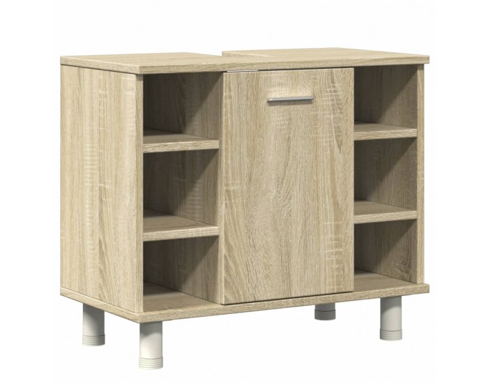 Sonata H Комплект шкафове за баня от 4 части дъб сонома инженерно дърво