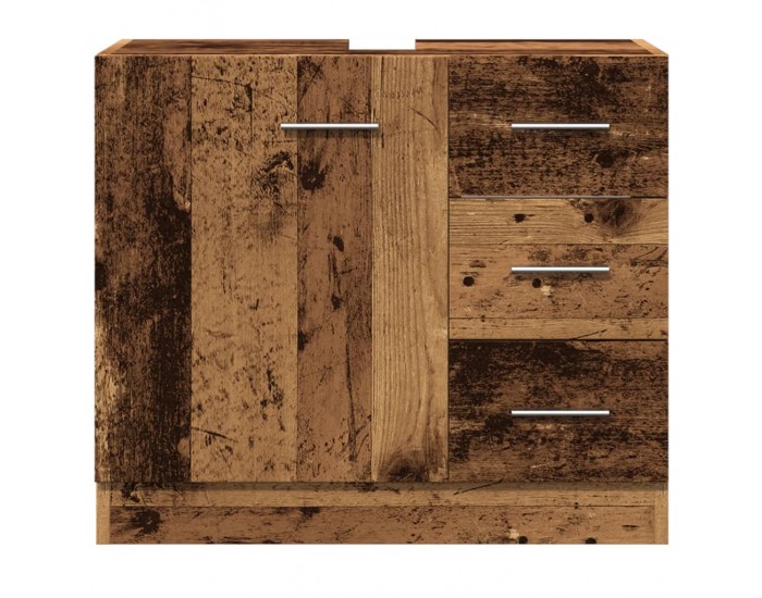 Sonata H Долен шкаф за мивка, старо дърво, 63x30x54 см, инженерно дърво