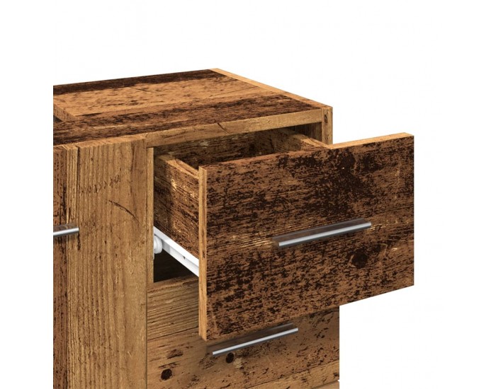 Sonata H Долен шкаф за мивка, старо дърво, 63x30x54 см, инженерно дърво