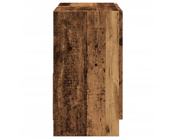 Sonata H Долен шкаф за мивка, старо дърво, 63x30x54 см, инженерно дърво