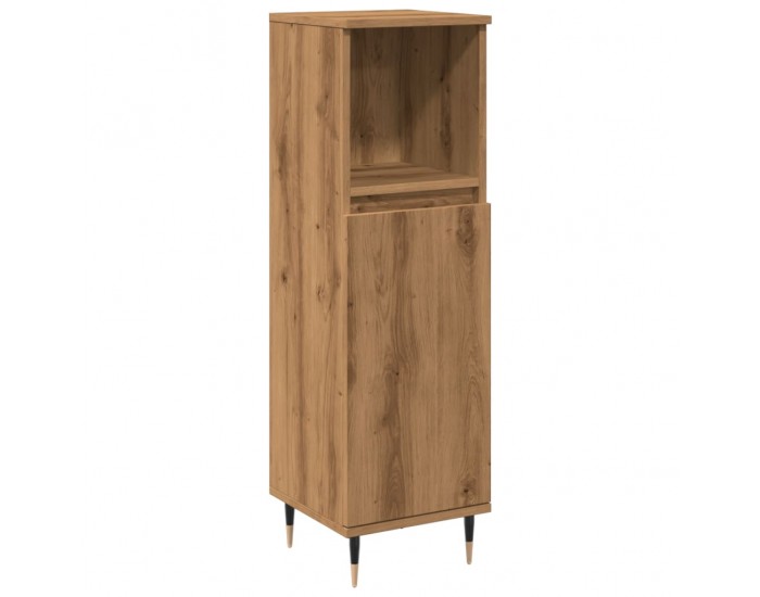 Sonata H Шкаф за баня, дъб артизан, 30x30x100 см, инженерно дърво