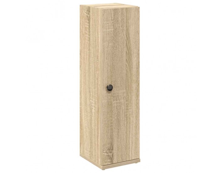 Sonata H Шкаф за баня с държач за ролки, дъб сонома, 20,5x22x72 см