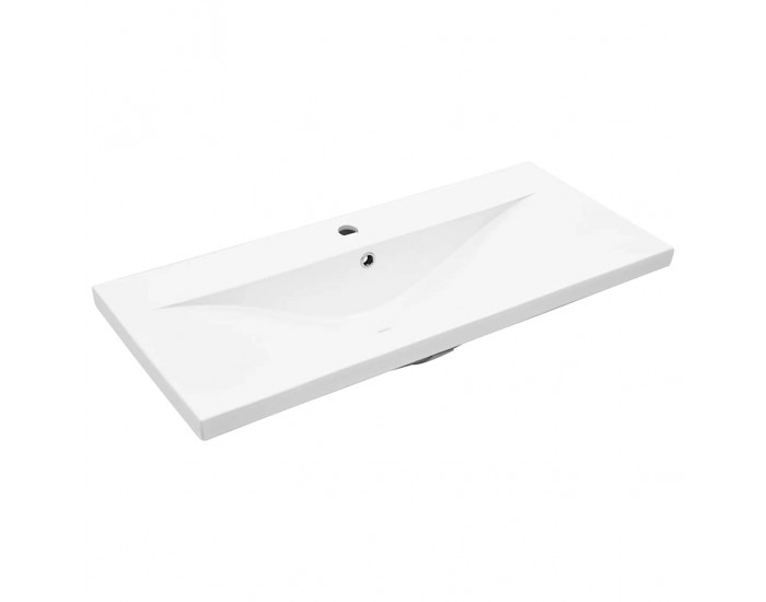 Sonata H Комплект мебели за баня от 3 части бетонно сив инженерно дърво