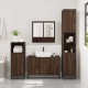 Sonata H Комплект мебели за баня от 3 части, кафяв дъб, инженерно дърво