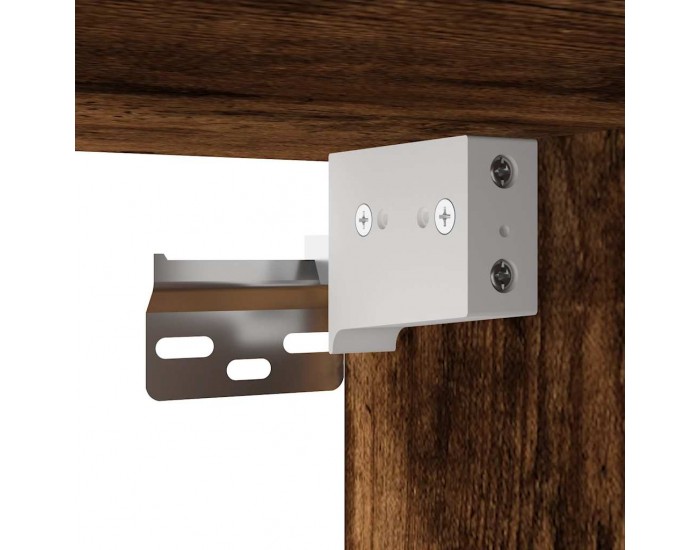 Sonata H Комплект мебели за баня от 3 части, опушен дъб, инженерно дърво