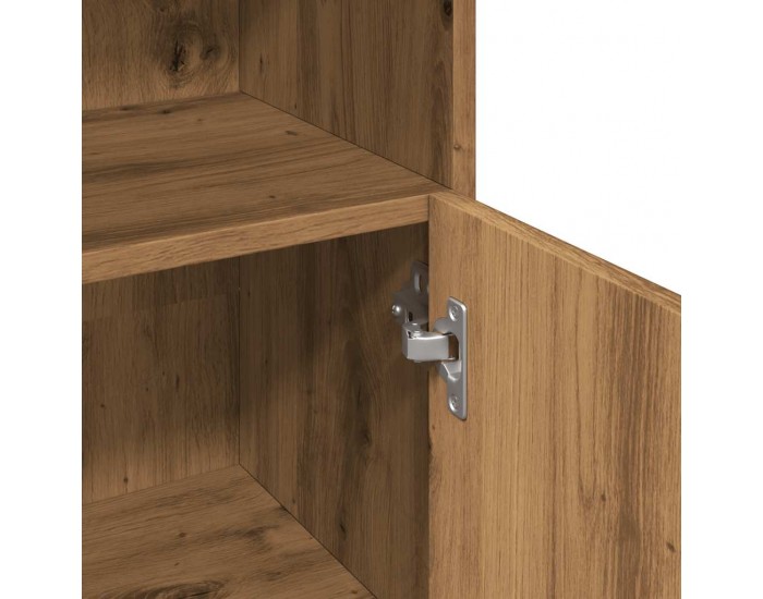 Sonata H Шкаф за баня Artisan Oak 30x30x95 cm Инженерна дървесина