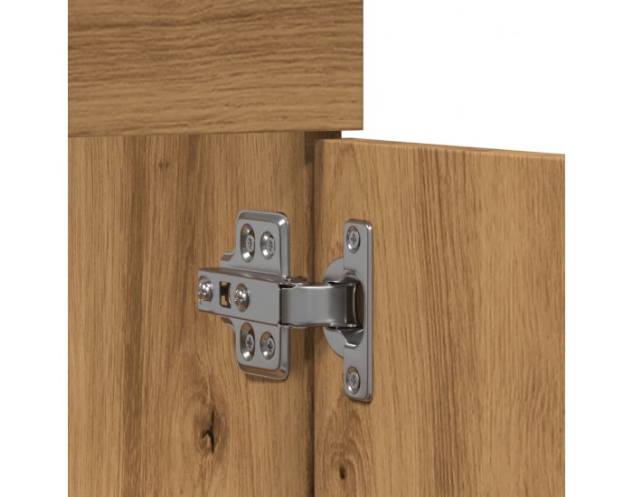 Sonata H Шкаф за мивка за баня, дъб артизан 90x38,5x46см инженерно дърво