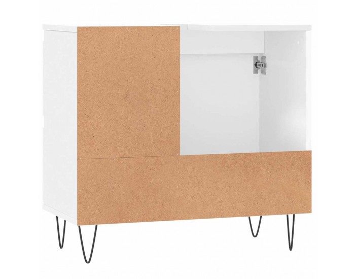 Sonata H Шкаф за баня, бял, 65x33x60 см, инженерно дърво