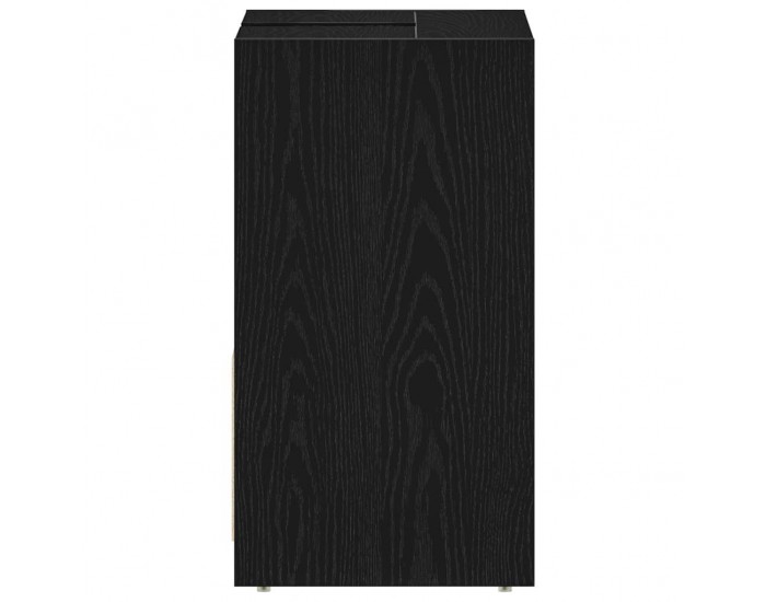 Sonata H Шкаф за баня, черен дъб, 60x33x60 см, инженерно дърво