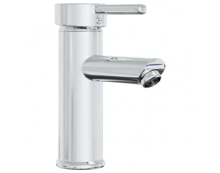 Sonata H Шкаф за баня с вградена мивка, бял гланц, инженерно дърво