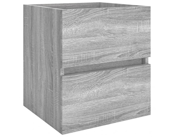 Sonata H Шкаф за мивка, сив сонома, 41x38,5x45 см, инженерно дърво