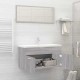 Sonata H Комплект мебели за баня от 2 части сив сонома инженерно дърво