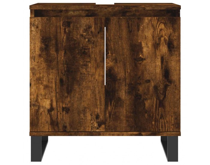 Sonata H Шкаф за баня, опушен дъб, 58x33x60 см, инженерно дърво