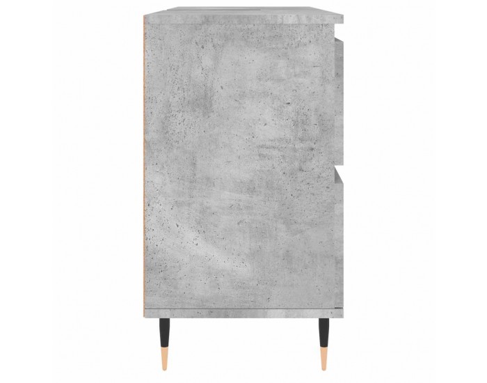 Sonata H Шкаф за баня, бетонно сив, 80x33x60 см, инженерно дърво