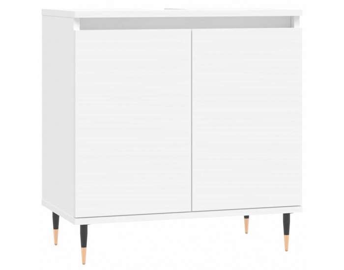 Sonata H Шкаф за баня, бял, 58x33x60 см, инженерно дърво