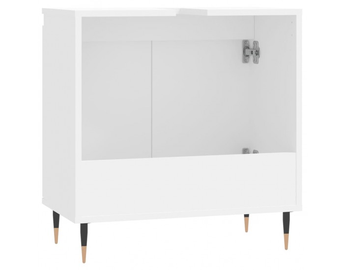 Sonata H Шкаф за баня, бял, 58x33x60 см, инженерно дърво