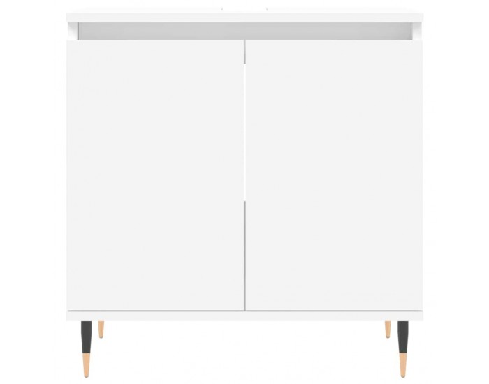 Sonata H Шкаф за баня, бял, 58x33x60 см, инженерно дърво