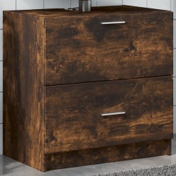 Sonata H Шкаф за мивка, опушен дъб, 59x37x59 см, инженерно дърво - Комплекти