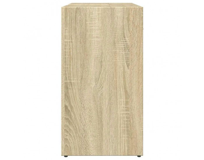 Sonata H Шкаф за мивка за баня, дъб сонома, 60x33x60 см, инженерно дърво