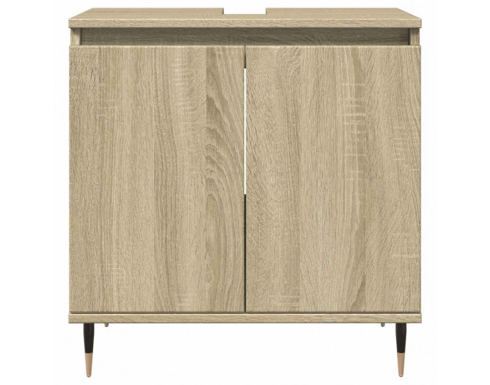 Sonata H Шкаф за баня, сонома дъб, 58x33x60 см, инженерно дърво