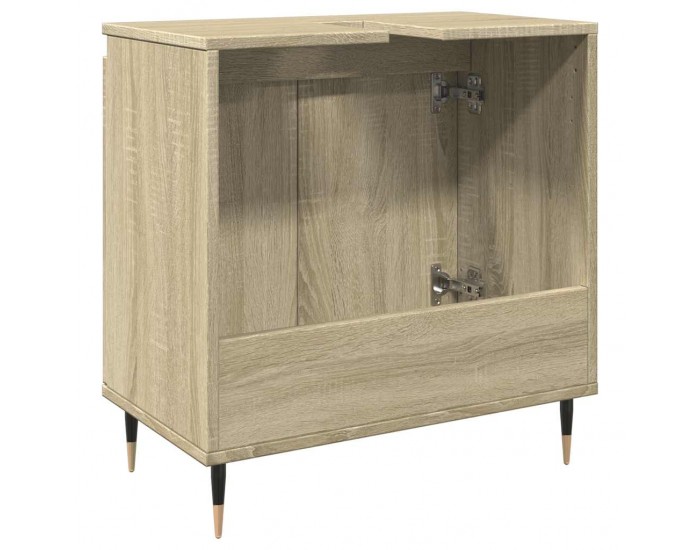 Sonata H Шкаф за баня, сонома дъб, 58x33x60 см, инженерно дърво