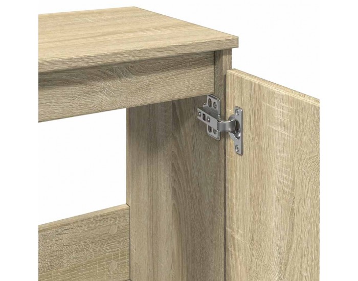 Sonata H Шкаф за баня, сонома дъб, 58x33x60 см, инженерно дърво