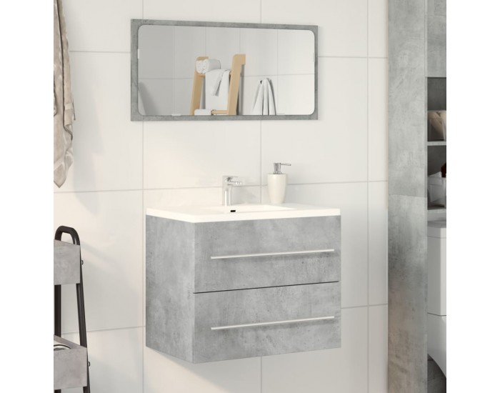 Sonata H Долен шкаф за мивка бетонно сив 60x38,5x48 см инженерно дърво Sonata H Долен шкаф за мивка бетонно сив 60x38,5x48 см инженерно дърво