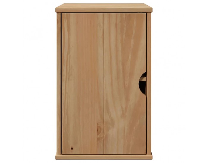 Sonata H Стенен шкаф за баня OTTA, 35x30x55 см, борово дърво масив