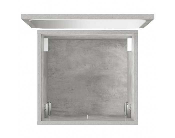 Sonata H Комплект мебели за баня от 2 части бетонно сив инженерно дърво