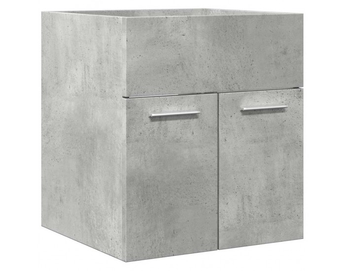 Sonata H Комплект мебели за баня от 2 части бетонно сив инженерно дърво