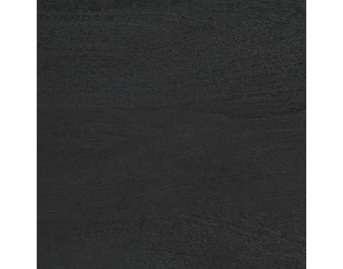 Sonata H Огледало за баня, черно, 50x70x2,5 см, инженерно дърво и месинг