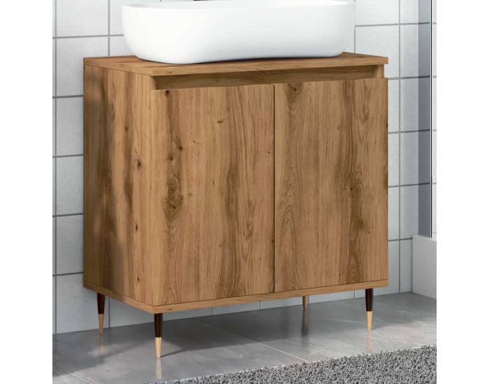 Sonata H Шкаф за баня, дъб артизан, 58x33x60 см, инженерно дърво